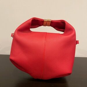 Shoulder Red Purse Top Handle Bag Clutch Satchels for Women